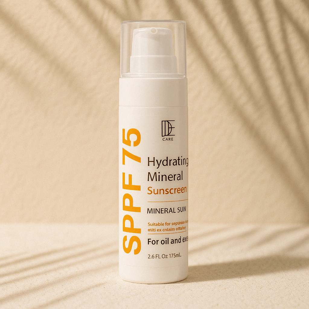 DE Care Hydrating Mineral Sunscreen SPF 75
